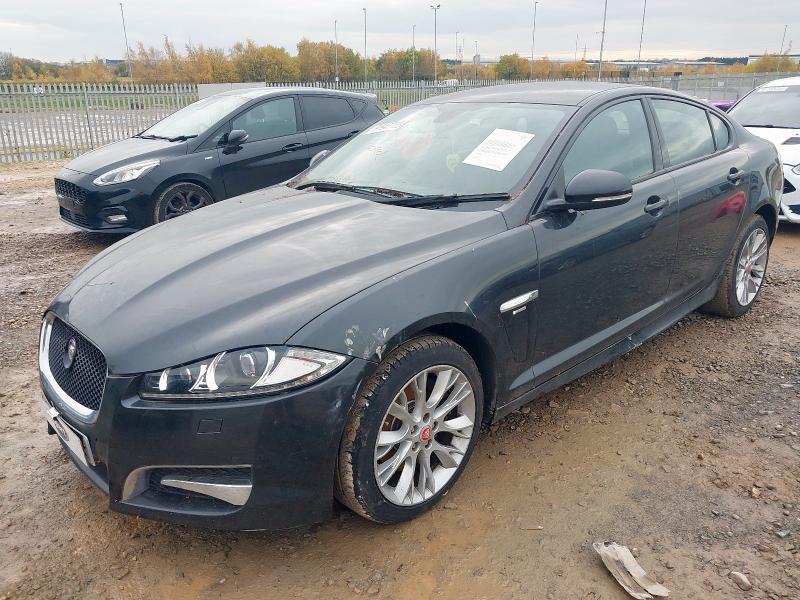 2014 JAGUAR XF 2.2D [200] R-SPORT 4DR AUTO for sale at Copart CORBY