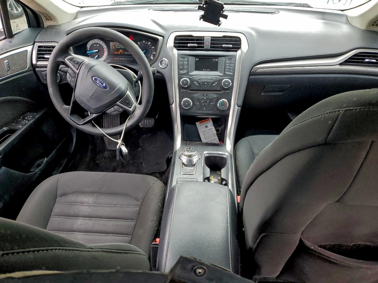 2017 Ford Fusion Se VIN: 3FA6P0H70HR181691 Lot: 93344385