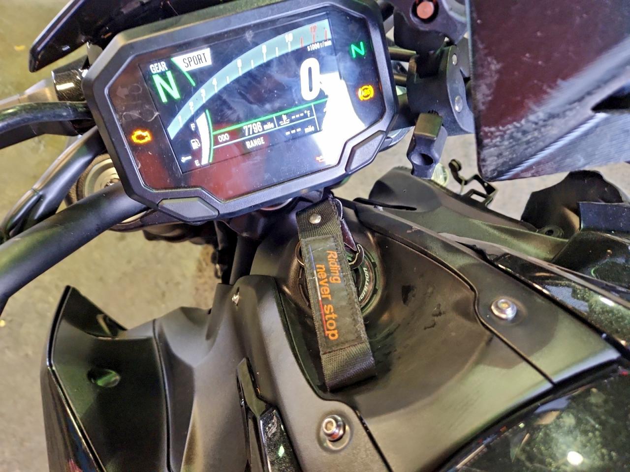 2024 Kawasaki Zr900 F VIN: ML5ZRDF13RDA69207 Lot: 93727915