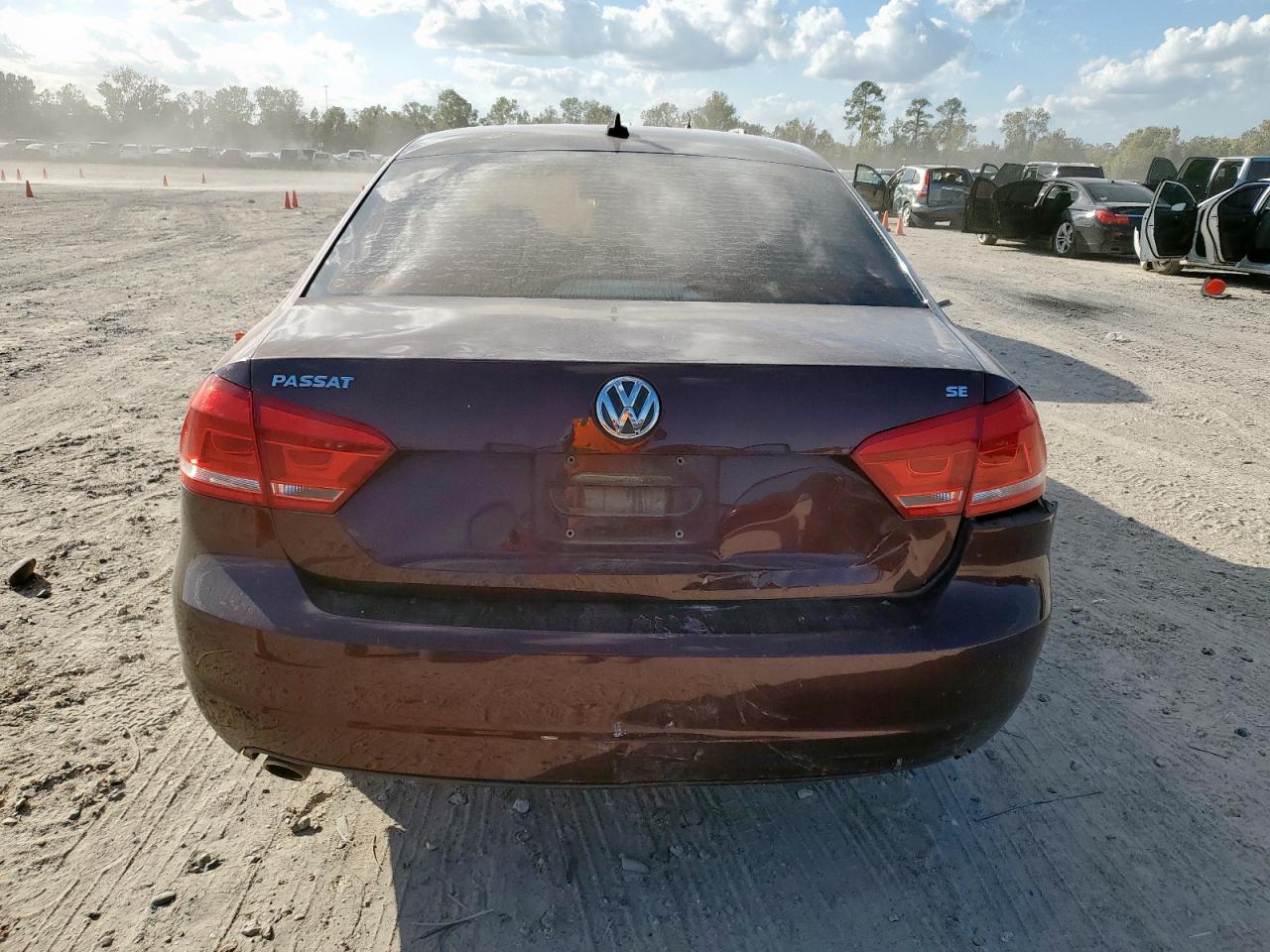 2013 Volkswagen Passat Se VIN: 1VWBP7A39DC115428 Lot: 92806525