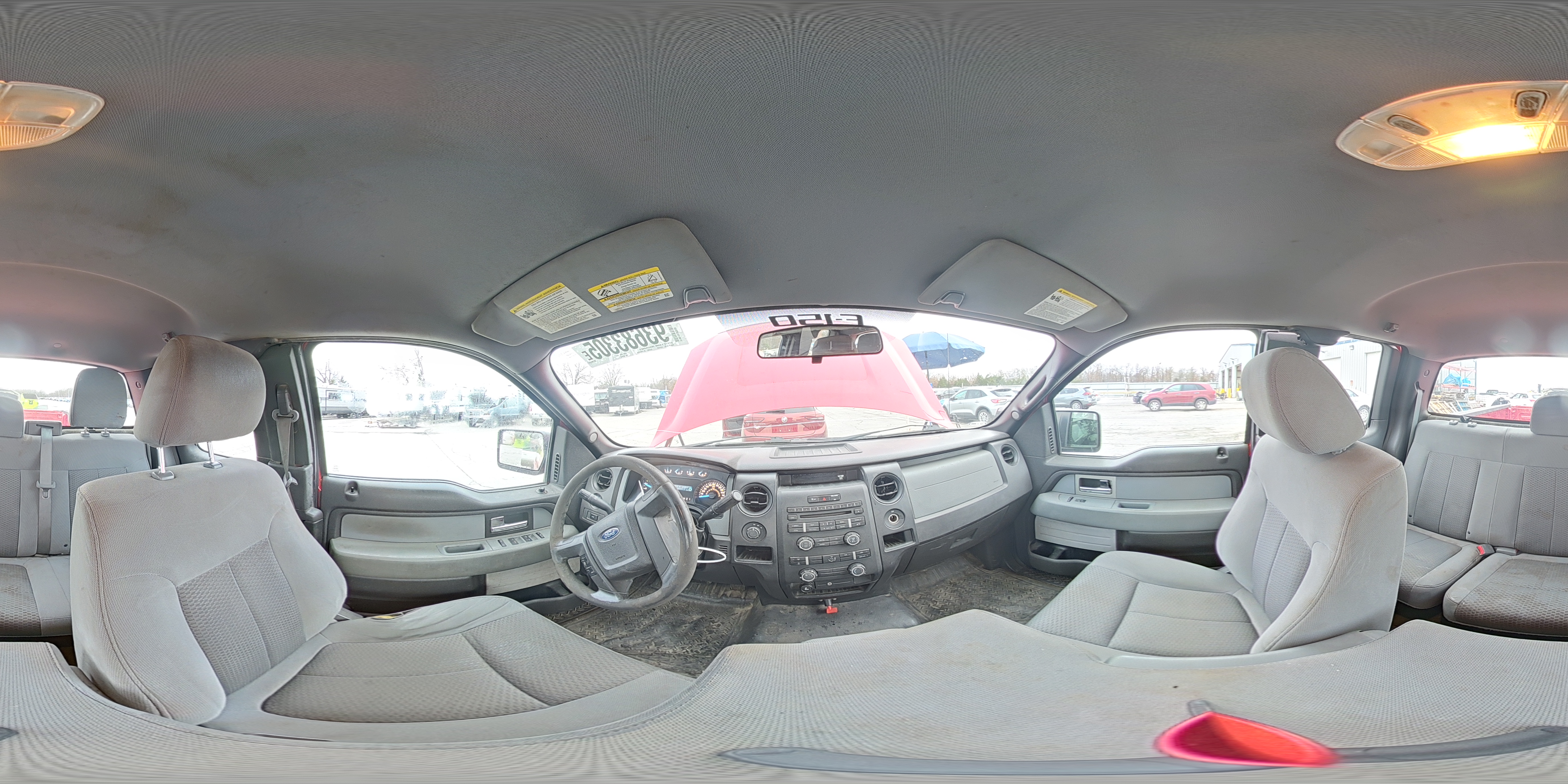 2012 Ford F150 Super Cab VIN: 1FTEX1EM9CKE21470 Lot: 93683305