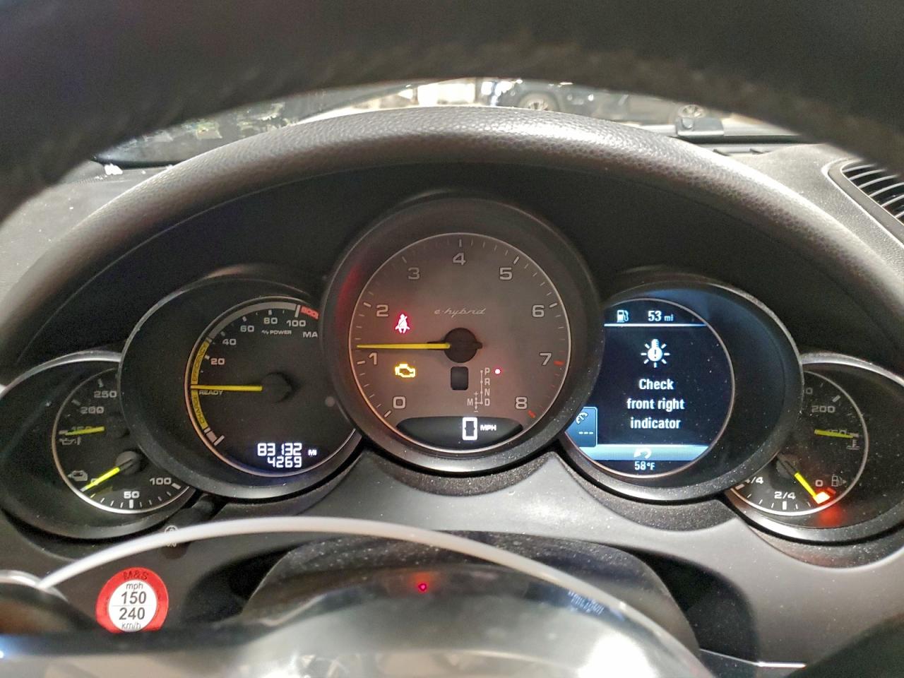 2017 Porsche Cayenne Se Hybrid Platinum VIN: WP1AE2A2XHLA74620 Lot: 94098305