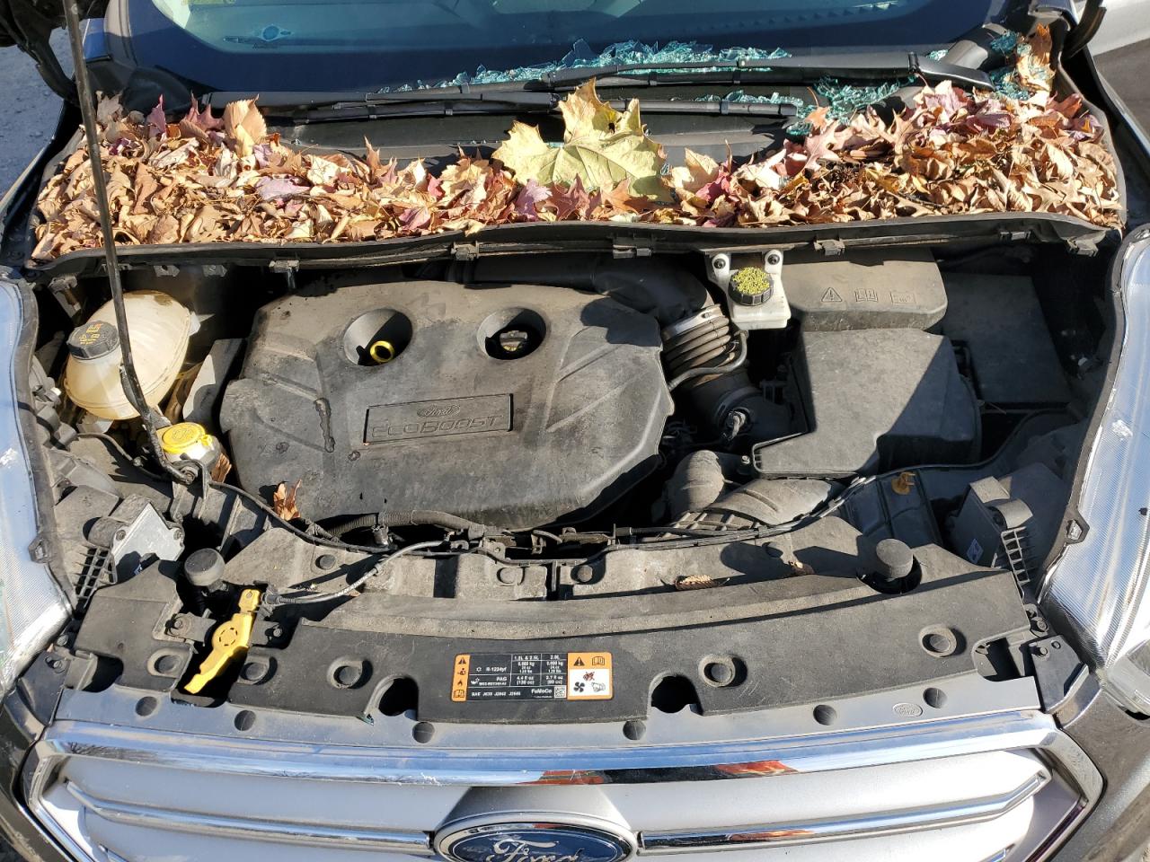 2017 Ford Escape Titanium VIN: 1FMCU9J9XHUE51990 Lot: 92979985