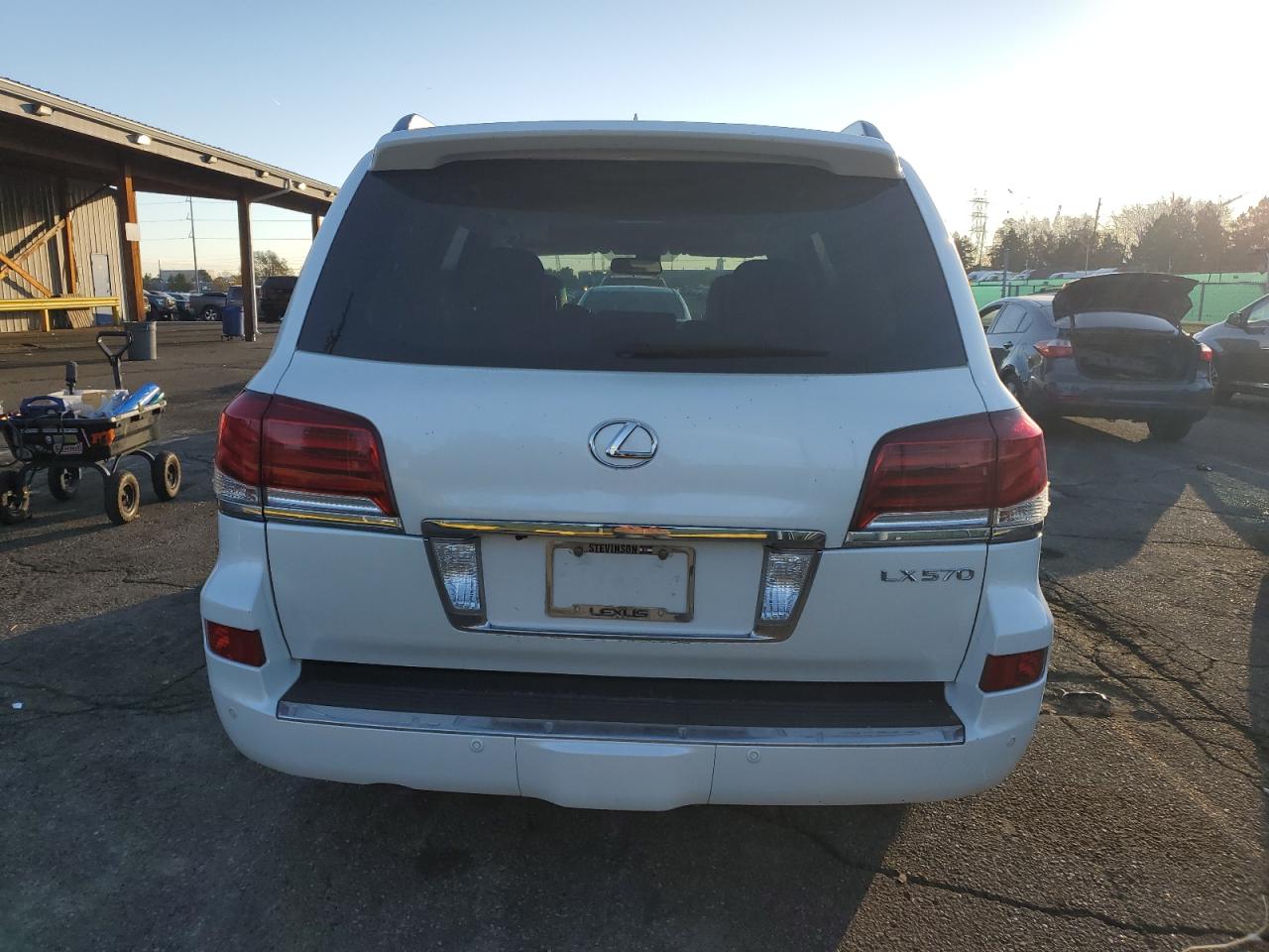 2014 Lexus Lx 570 VIN: JTJHY7AX9E4153425 Lot: 92118285