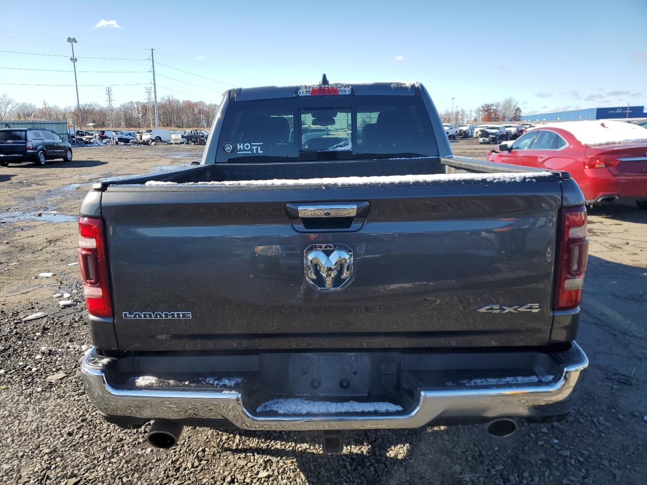 2019 Ram 1500 Laramie VIN: 1C6SRFJT5KN595824 Lot: 92155095