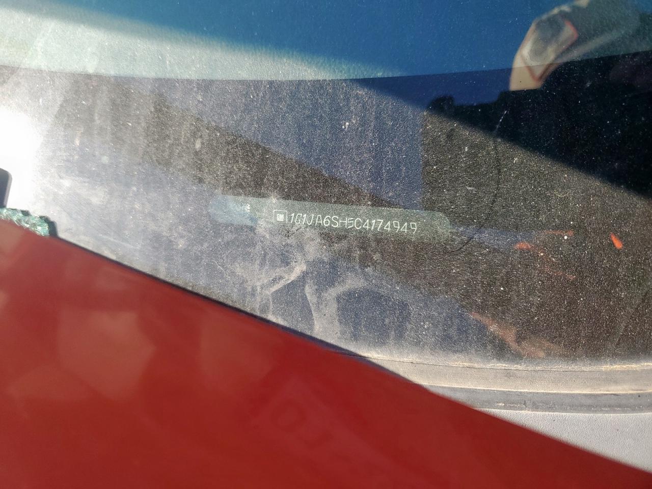 2012 Chevrolet Sonic Ls VIN: 1G1JA6SH5C4174949 Lot: 91291805