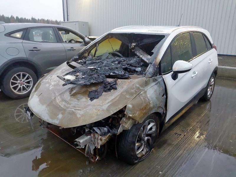 2018 VAUXHALL CROSSLAND X 1.2 SE 5DR for sale at Copart EAST KILBRIDE