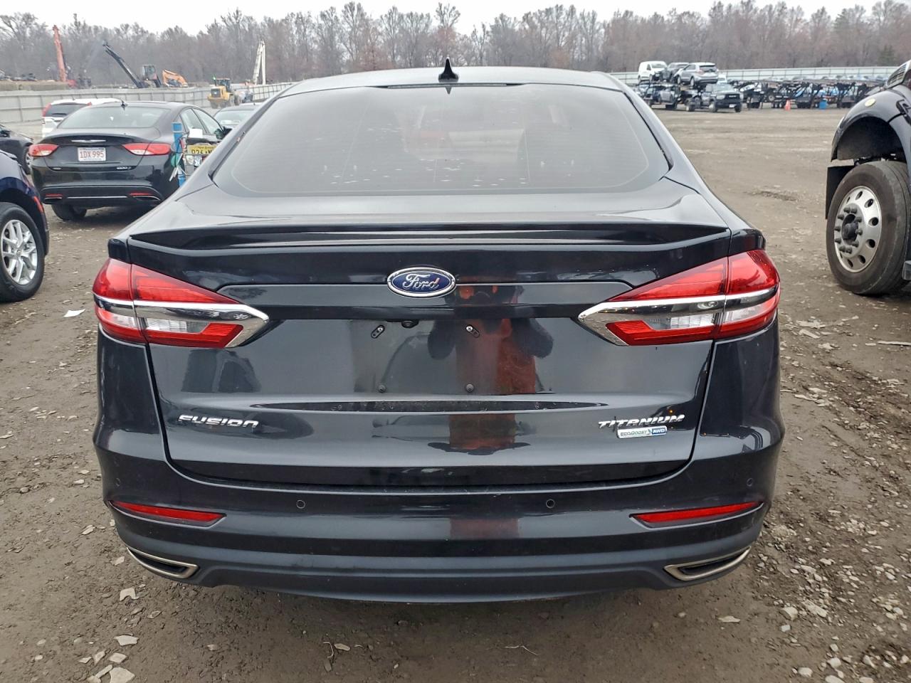 2019 Ford Fusion Titanium VIN: 3FA6P0D92KR105873 Lot: 93255735