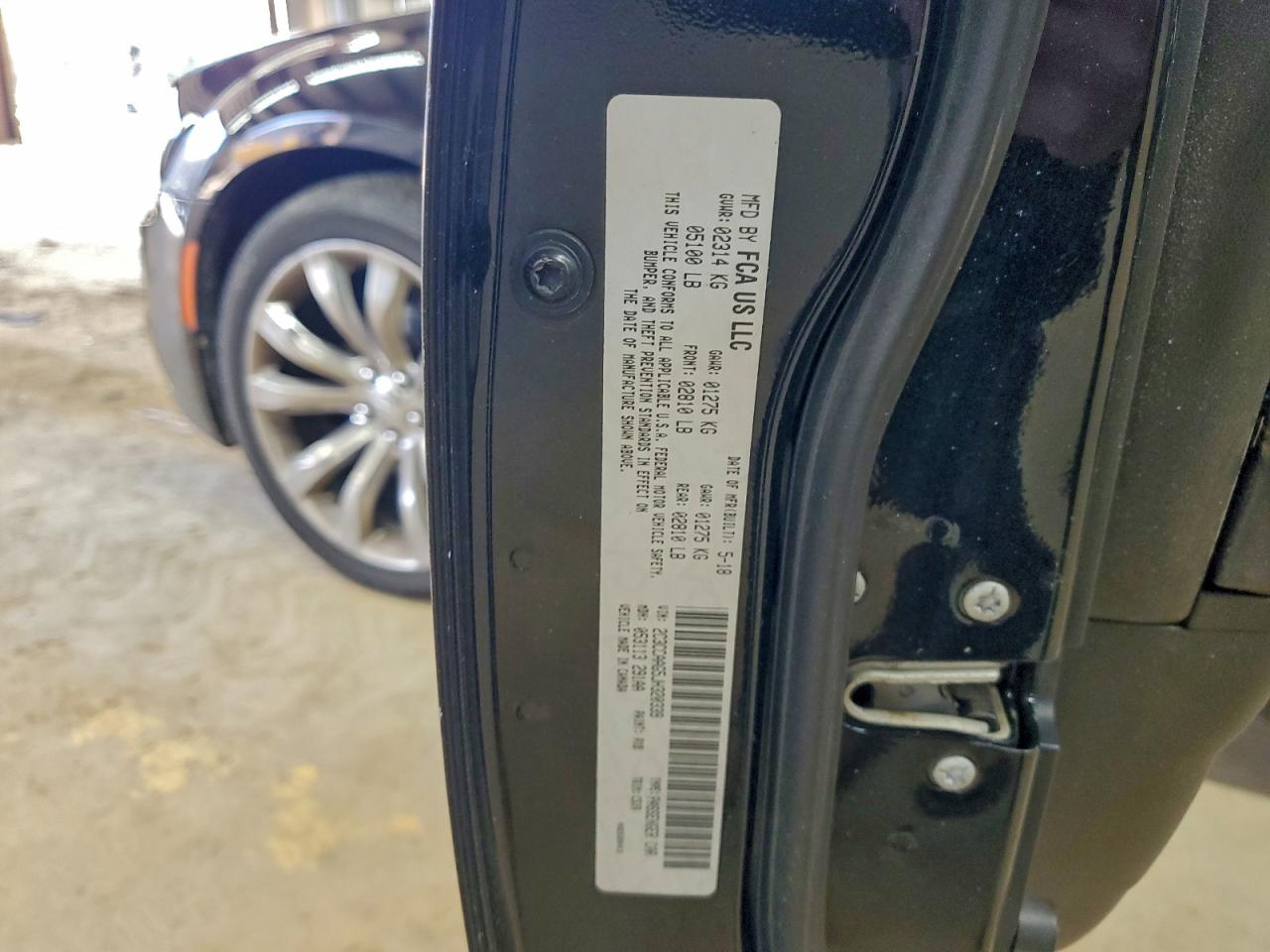 2018 Chrysler 300 Touring VIN: 2C3CCAAG5JH320339 Lot: 93688355