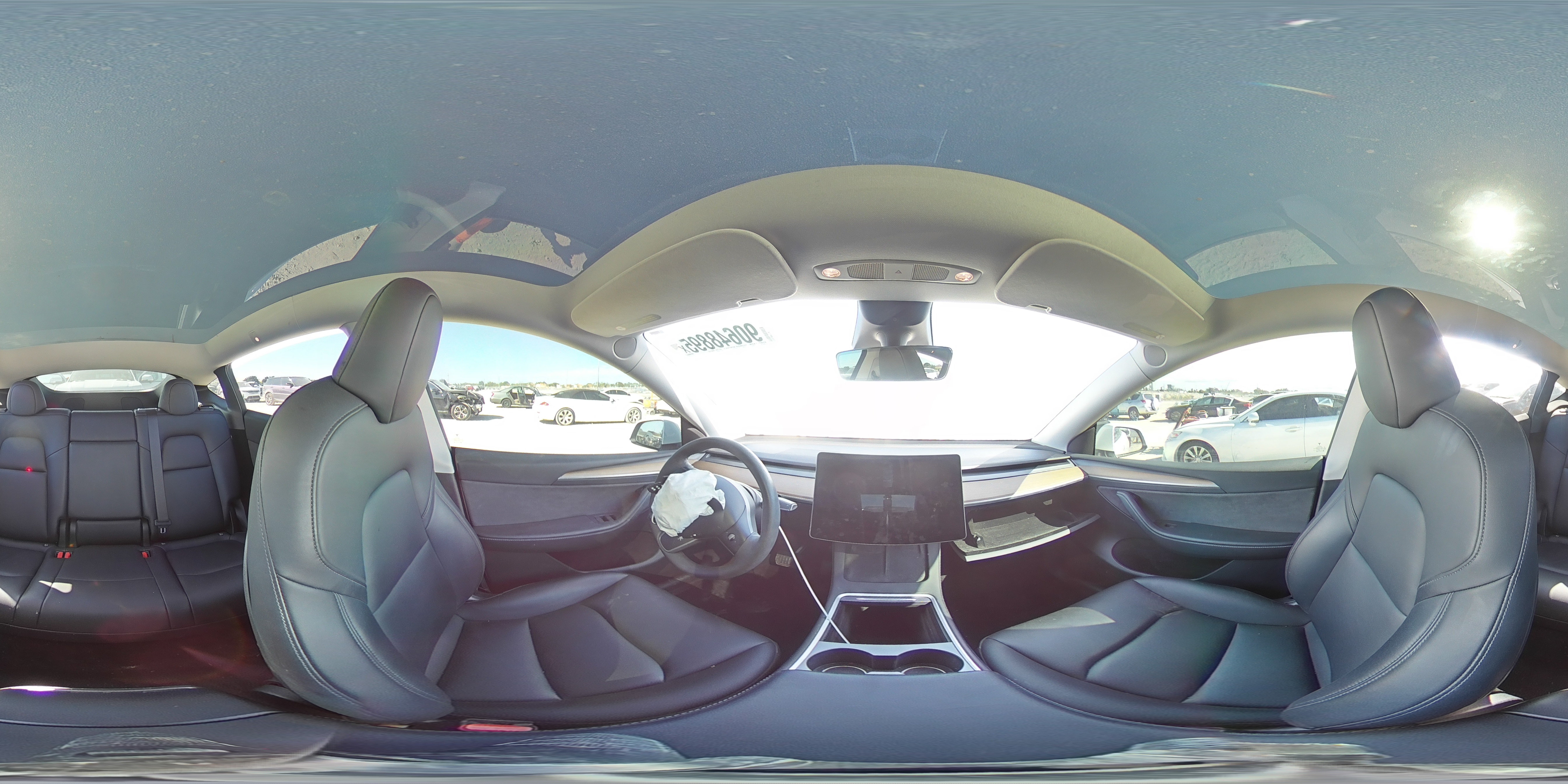 2023 Tesla Model Y VIN: 7SAYGDEE4PA025098 Lot: 90648895