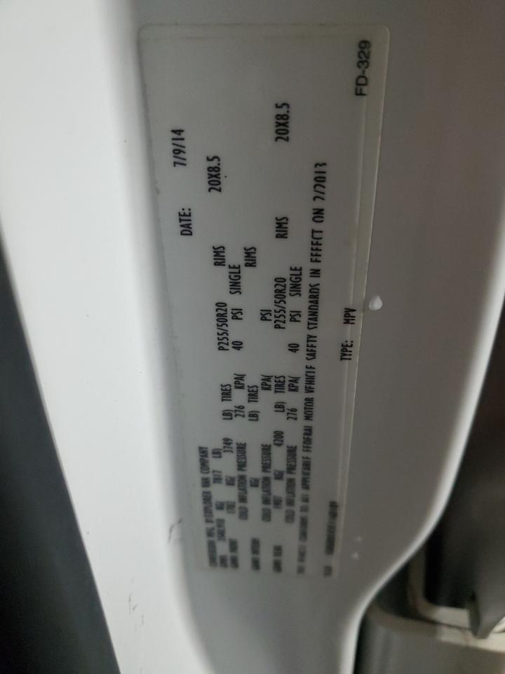 2014 Chevrolet Express G1500 3Lt VIN: 1GBSHDC43E1160189 Lot: 93880825