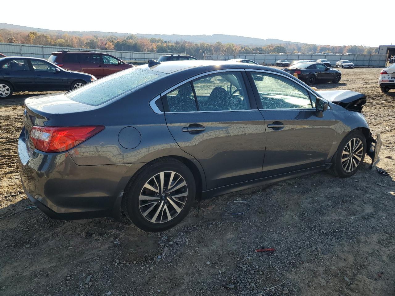 2018 Subaru Legacy 2.5I Premium grey null gas 4S3BNAC60J3002587 photo #4