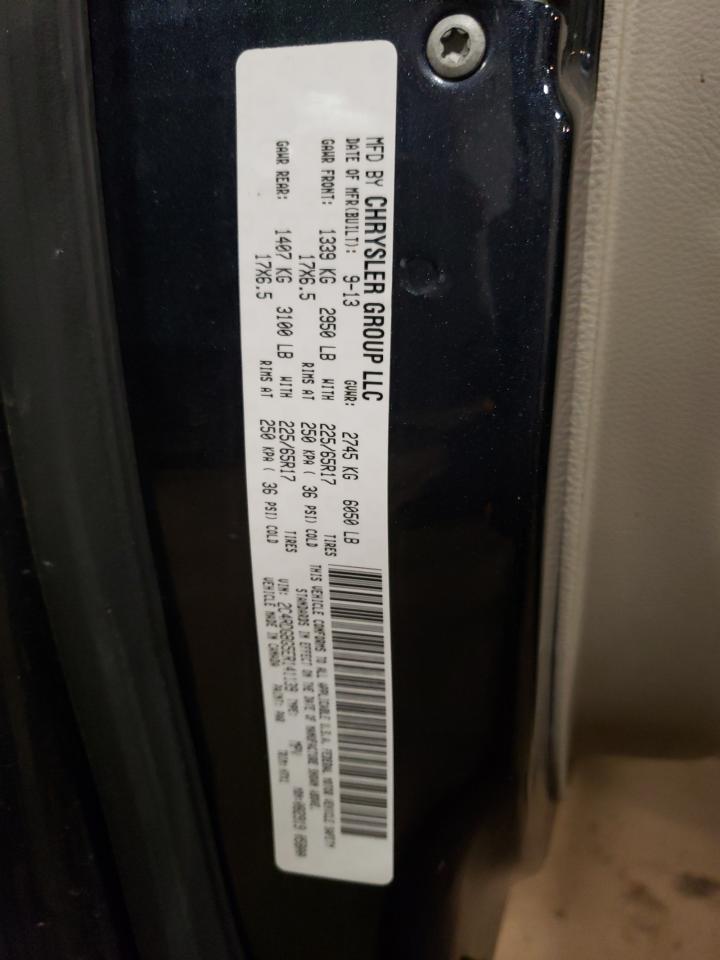 2014 Dodge Grand Caravan Se VIN: 2C4RDGBG5ER141139 Lot: 93033645