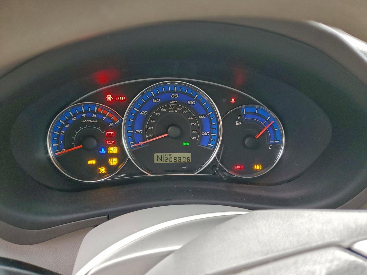 2009 Subaru Forester 2.5X VIN: JF2SH616X9H745376 Lot: 93105315