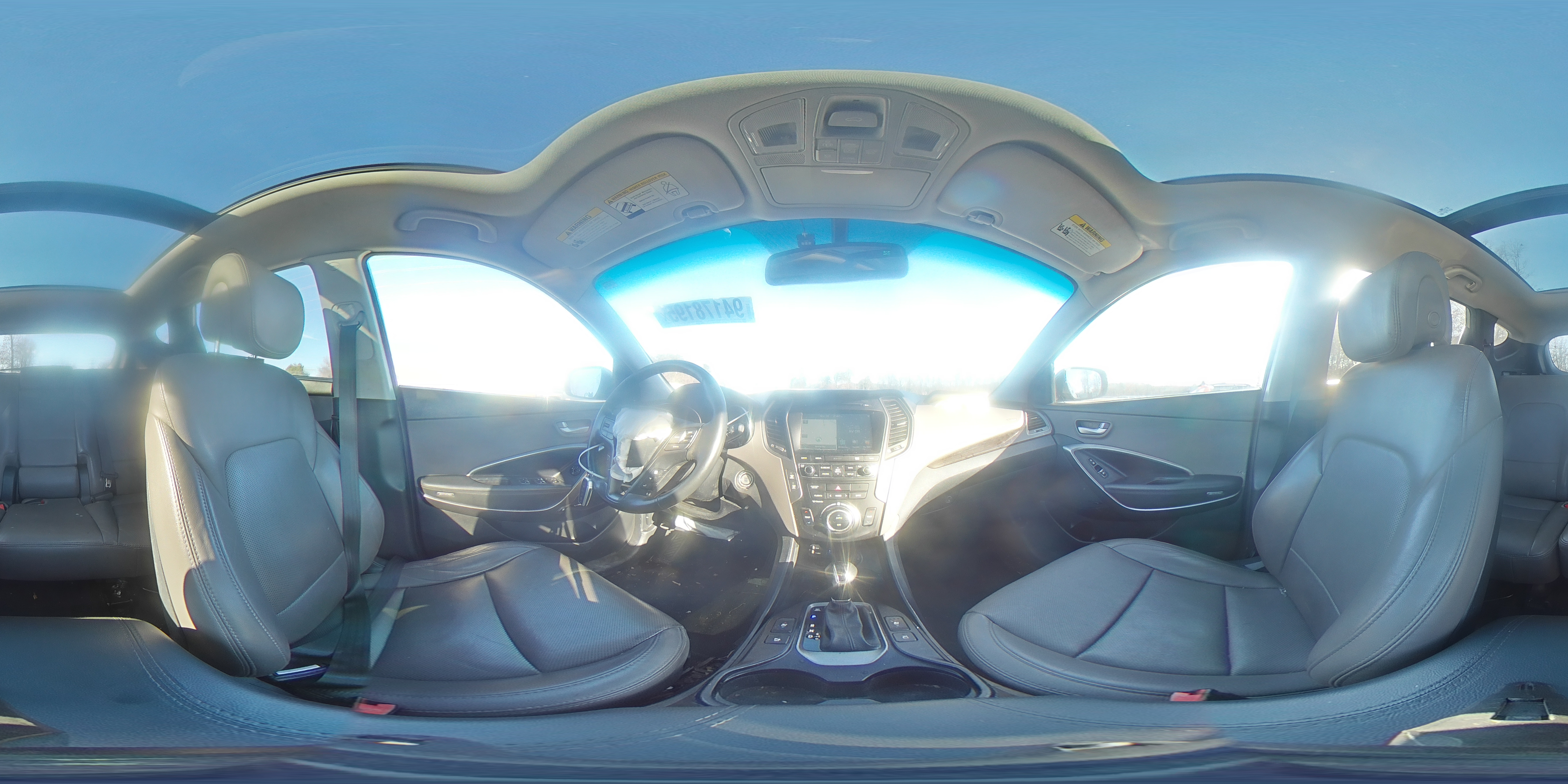 2017 Hyundai Santa Fe Sport VIN: 5XYZW4LA7HG406624 Lot: 94178195