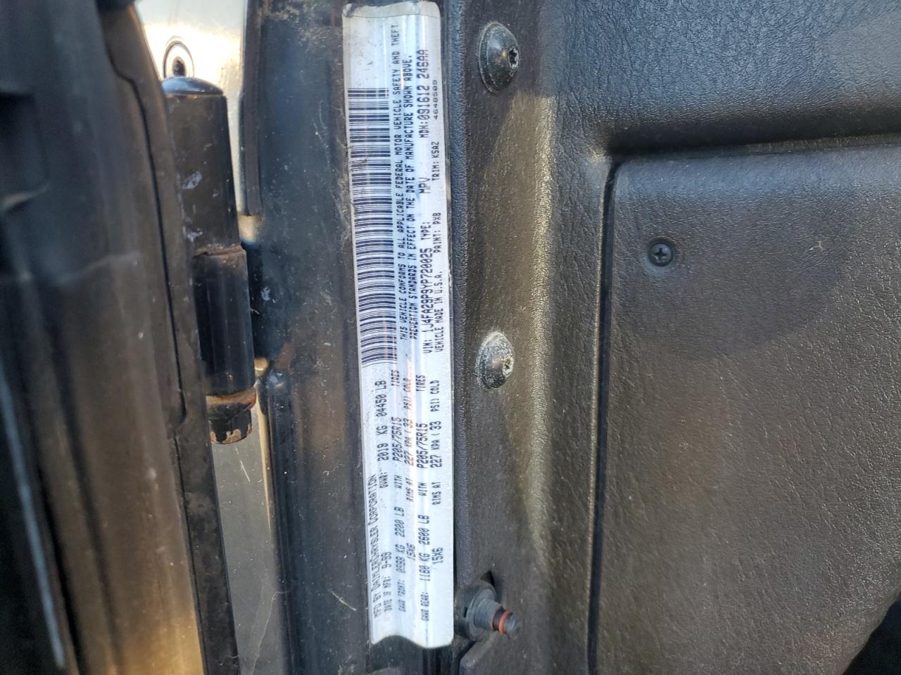 2000 Jeep Wrangler / Tj Se VIN: 1J4FA29P9YP720025 Lot: 92681625