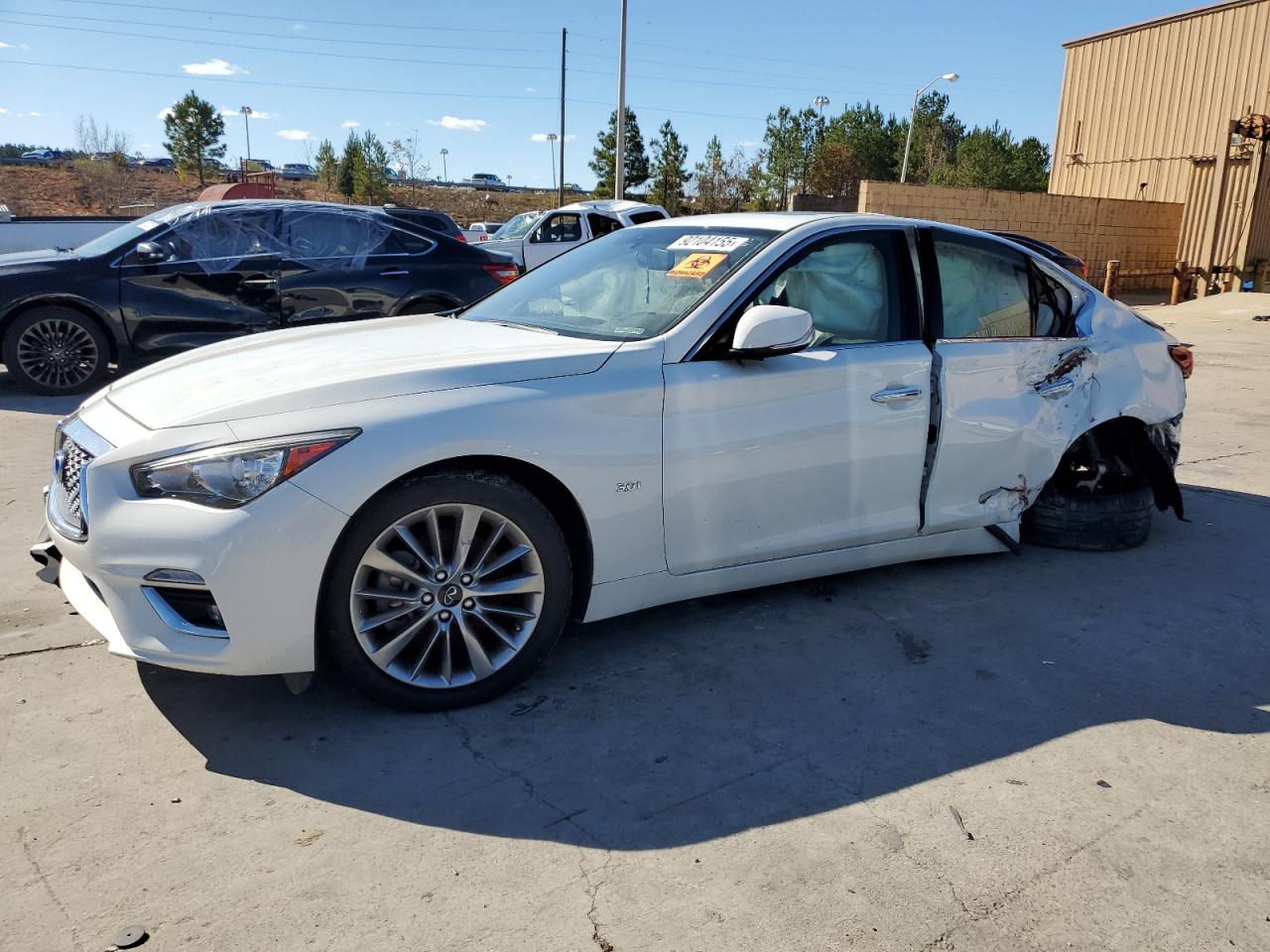 2020 Infiniti Q50 Pure VIN: JN1EV7AP4LM201881 Lot: 92104155