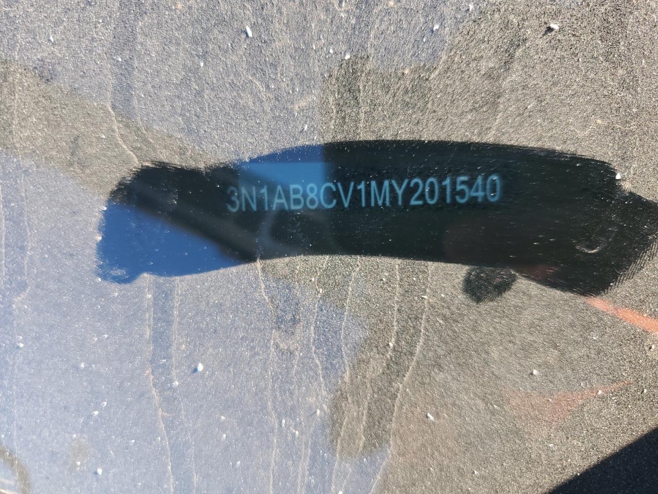 2021 Nissan Sentra Sv VIN: 3N1AB8CV1MY201540 Lot: 92349895