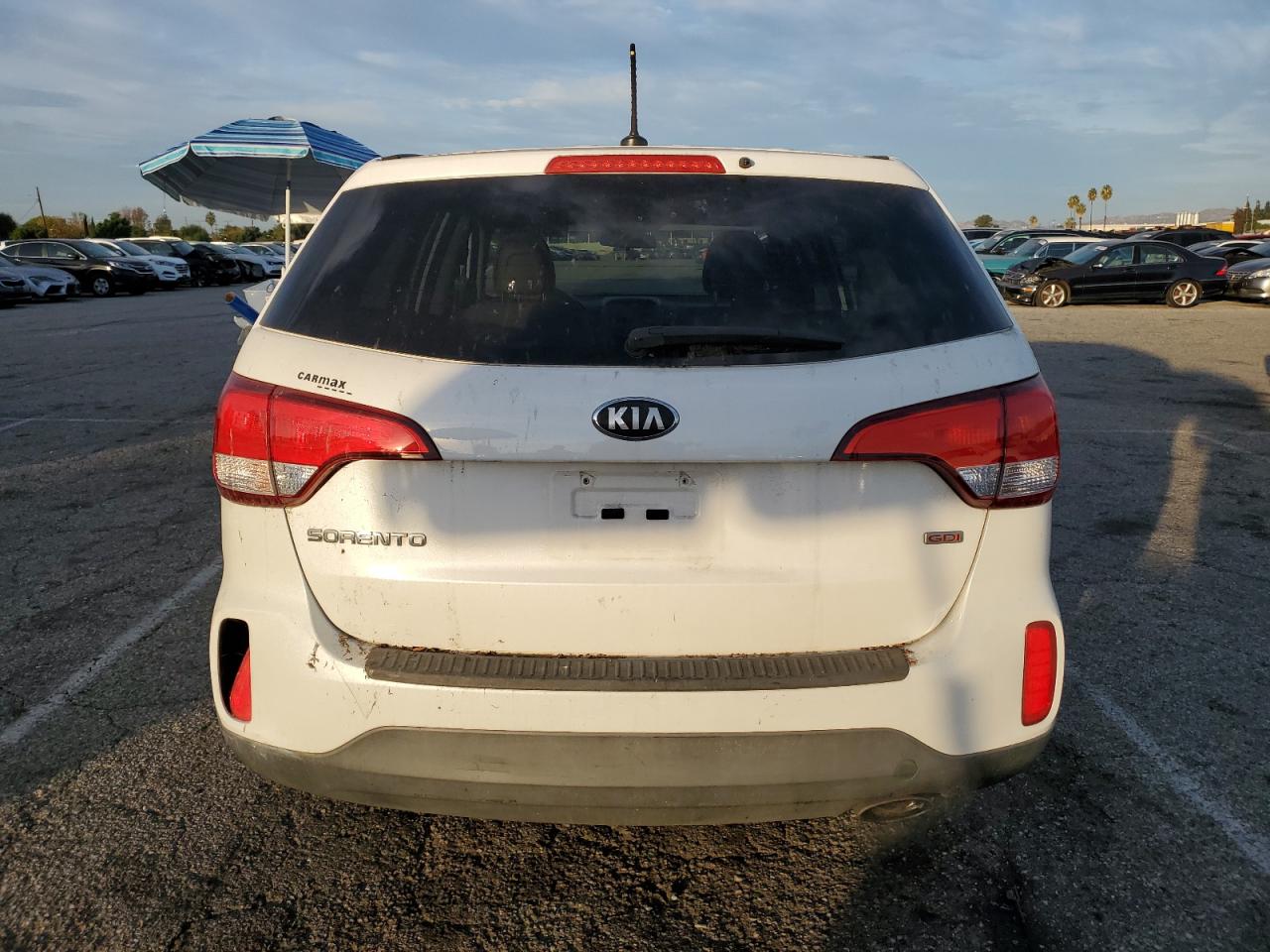 2014 Kia Sorento Lx VIN: 5XYKT3A6XEG487116 Lot: 92514855