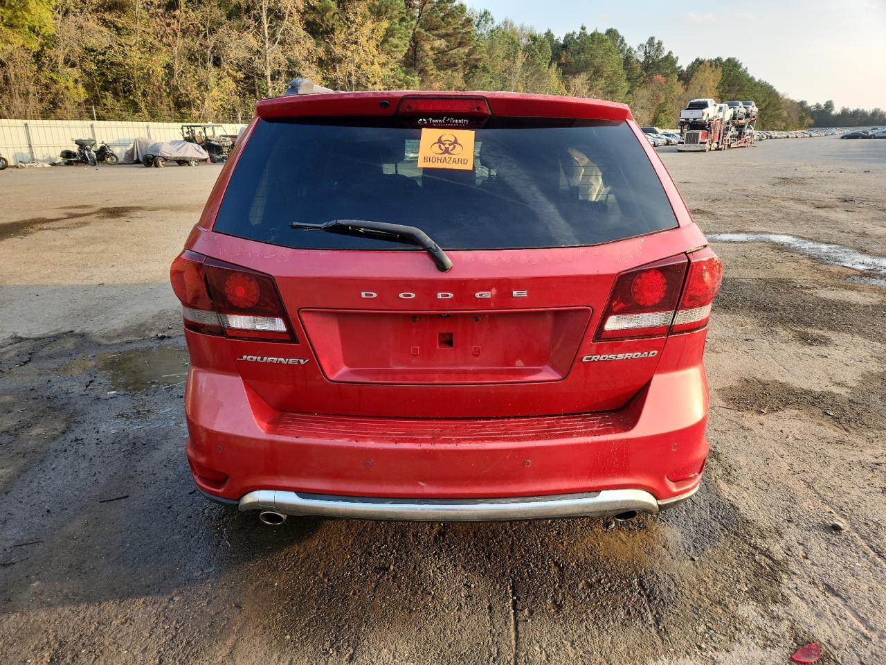 2015 Dodge Journey Crossroad VIN: 3C4PDCGG3FT644773 Lot: 93824275