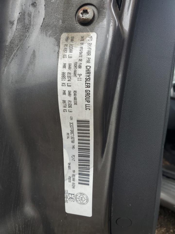 2012 Fiat 500 Sport VIN: 3C3CFFBR8CT182780 Lot: 92410045