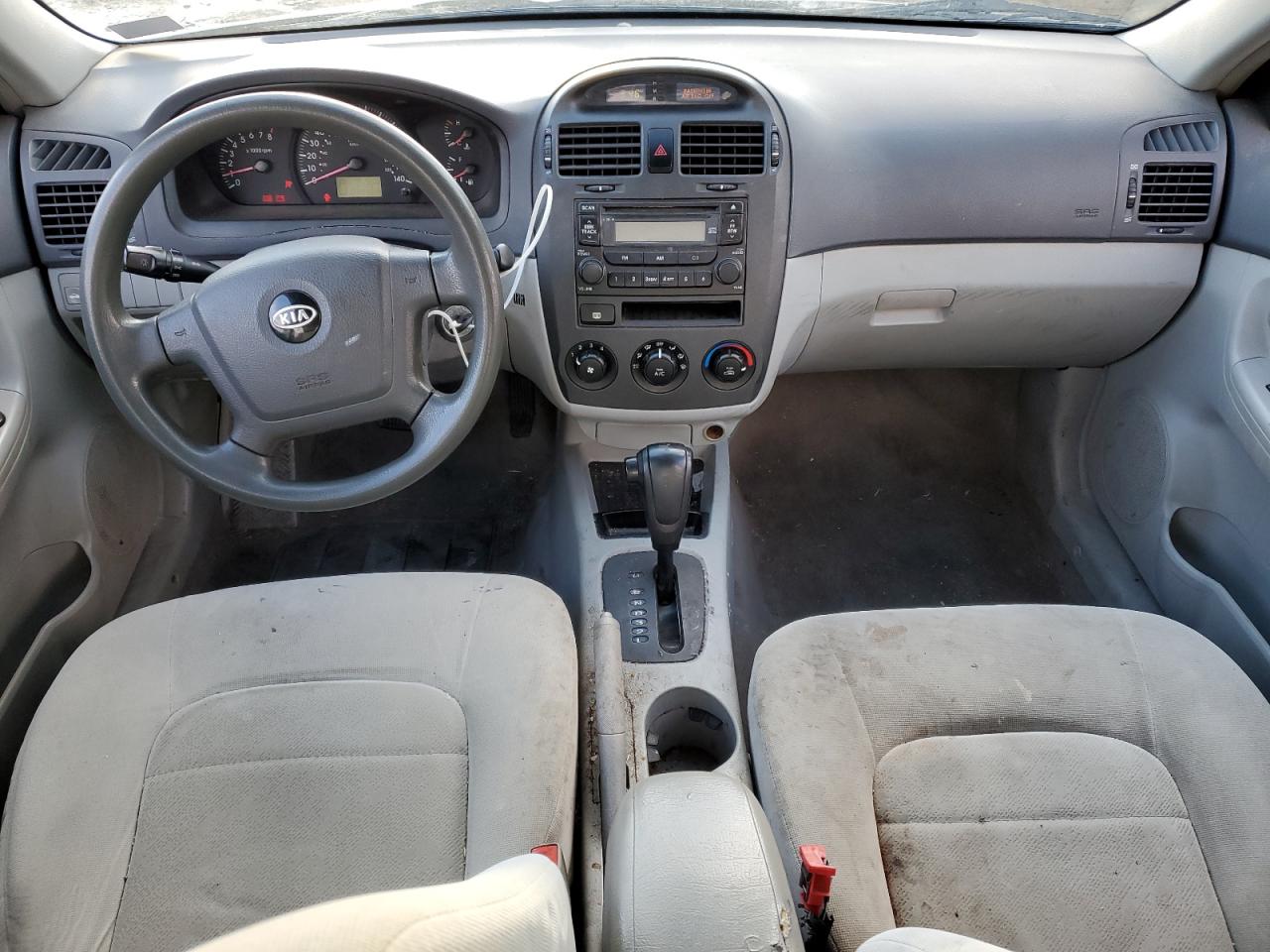 2006 Kia Spectra Lx VIN: KNAFE121465370836 Lot: 92010145