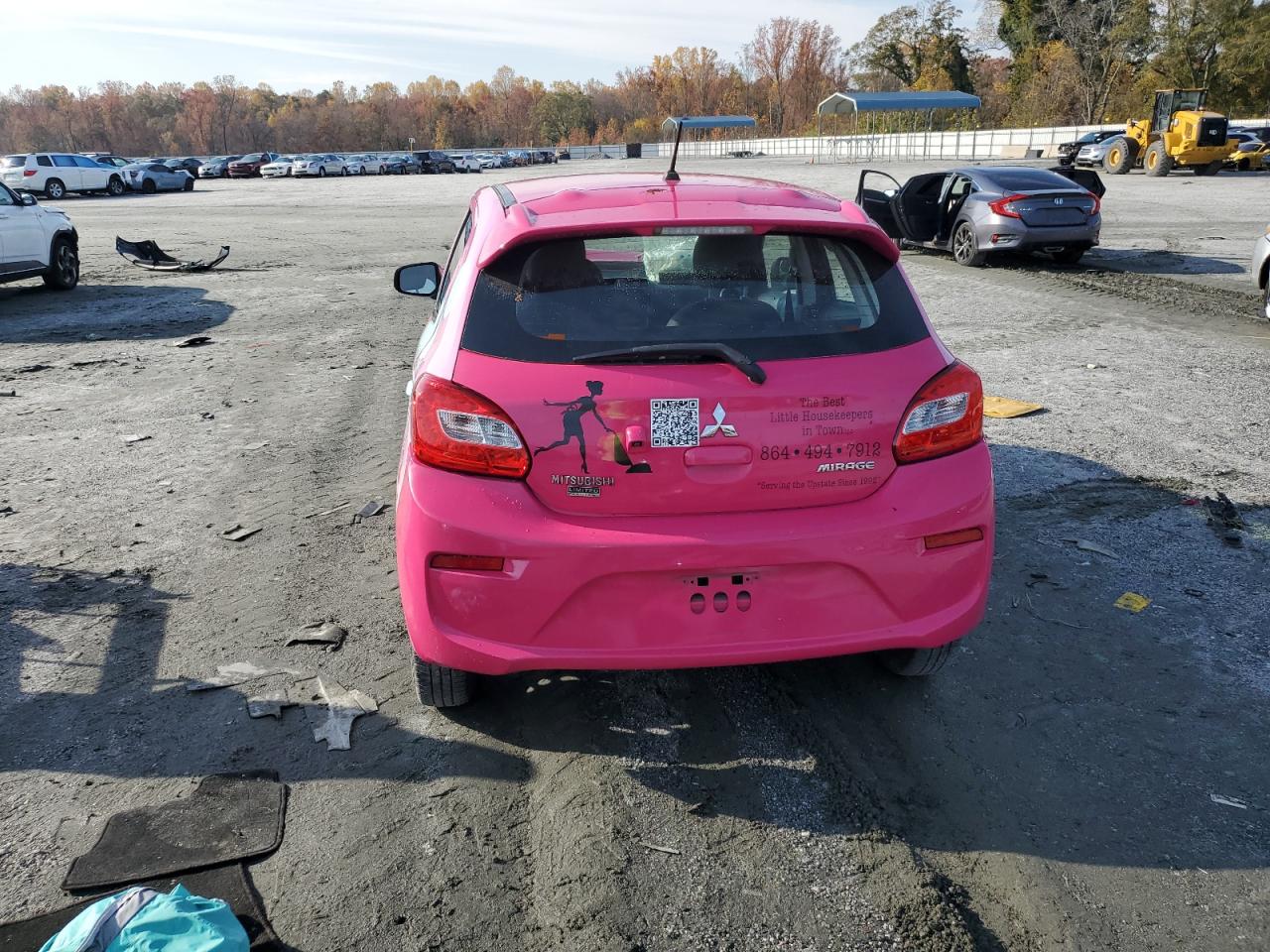 2019 Mitsubishi Mirage Es VIN: ML32A3HJ6KH003982 Lot: 90745355