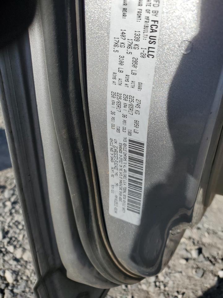 2020 Dodge Grand Caravan Sxt VIN: 2C4RDGCG7LR161422 Lot: 92248945