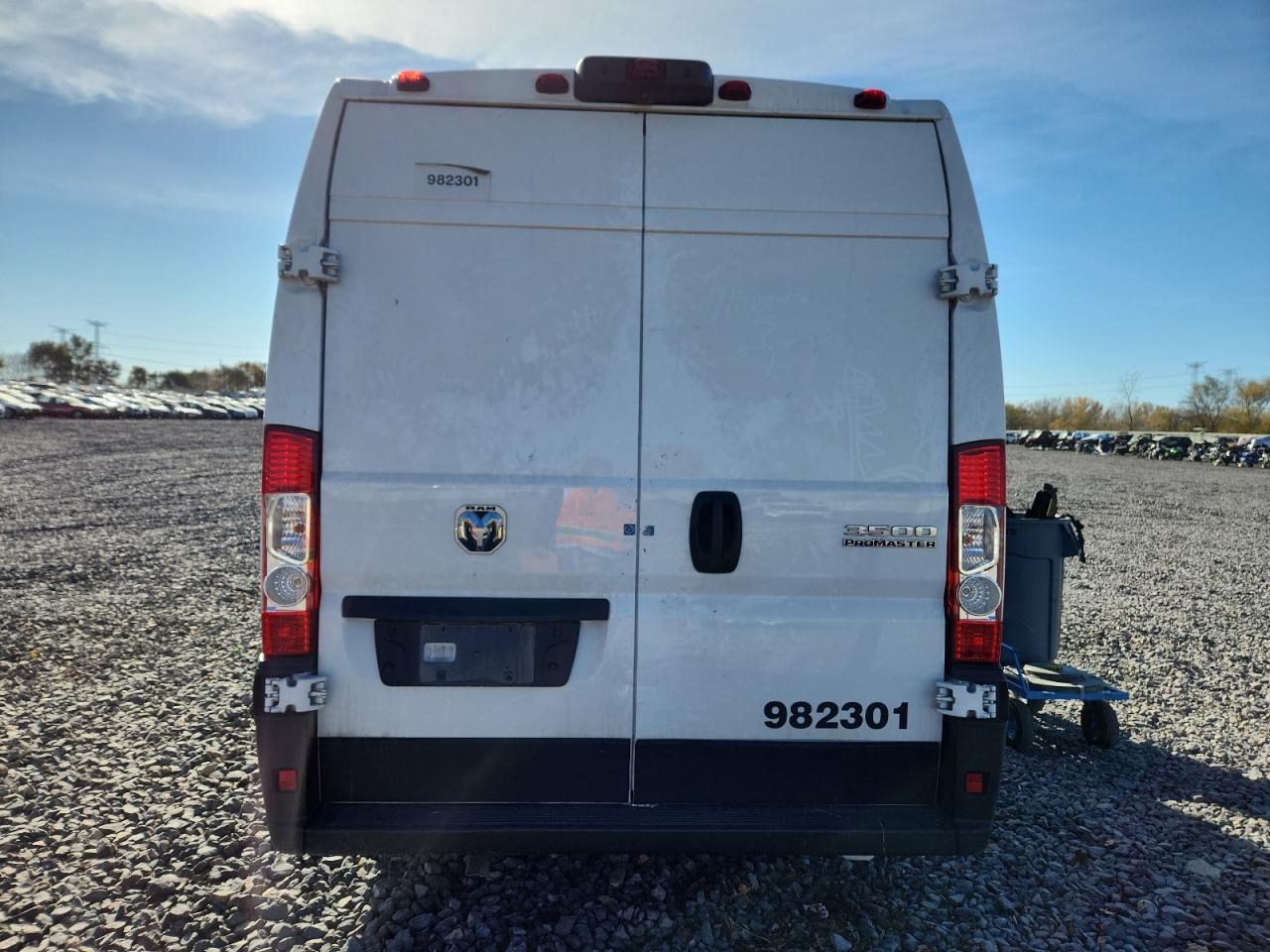 2023 Ram Promaster 3500 3500 High VIN: 3C6MRVJG8PE555609 Lot: 91858535