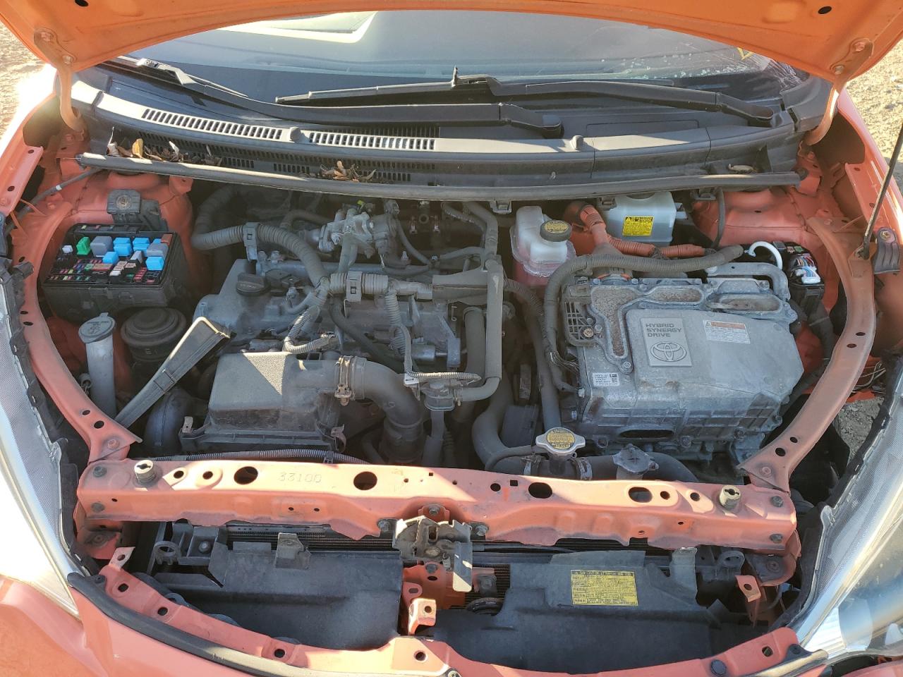 2012 Toyota Prius C VIN: JTDKDTB34C1021213 Lot: 91263055