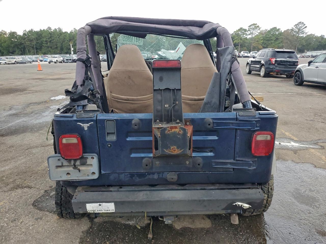 2002 Jeep Wrangler / Tj Sport VIN: 1J4FA49S72P713727 Lot: 94110965