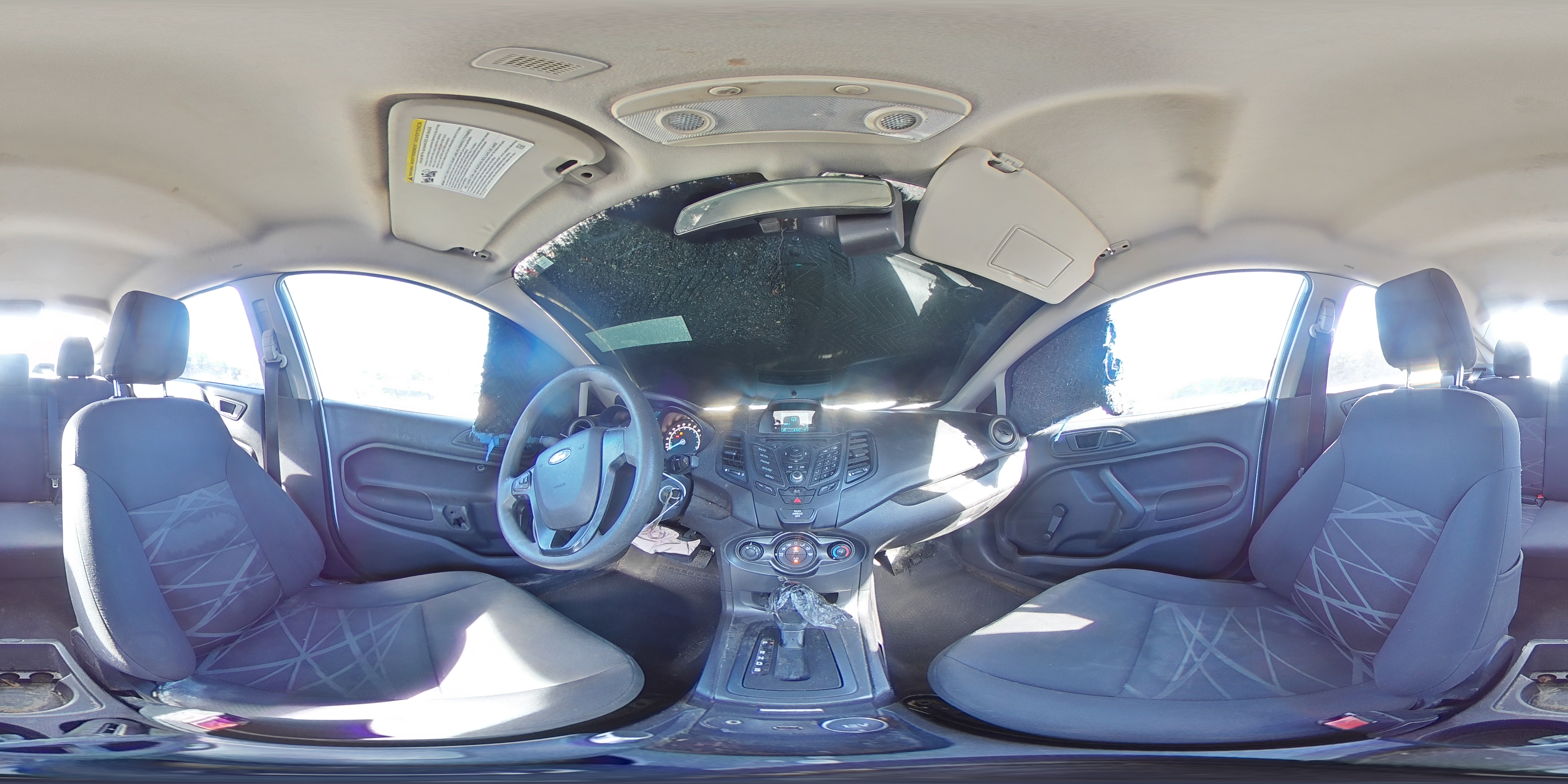 2015 Ford Fiesta S VIN: 3FADP4AJ3FM105137 Lot: 90503625