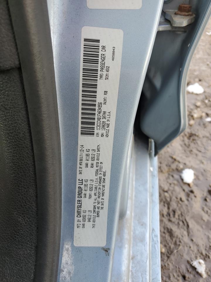 2015 Chrysler 200 Limited VIN: 1C3CCCAB1FN634956 Lot: 91882645