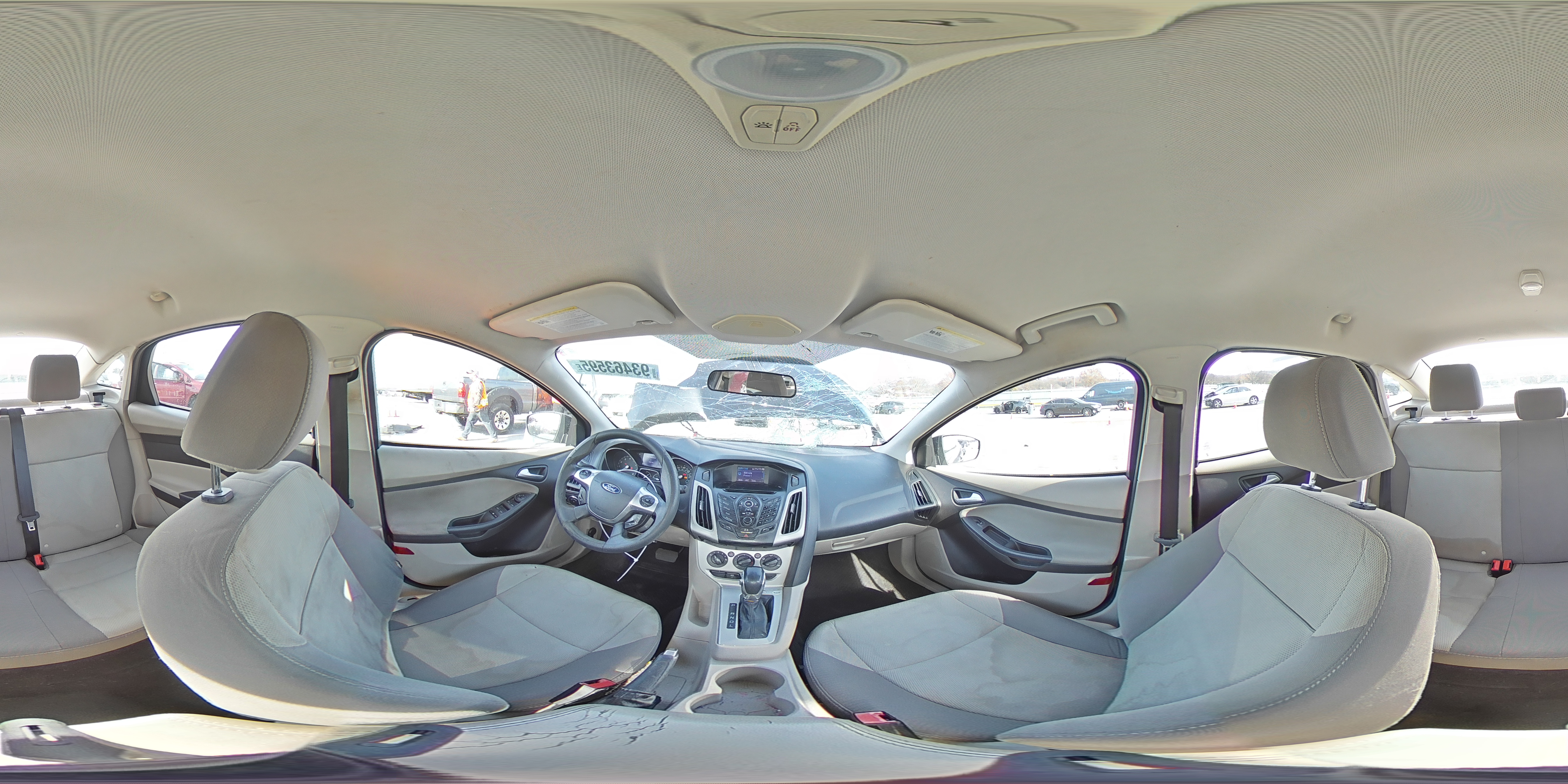 2012 Ford Focus Se VIN: 1FAHP3F27CL444008 Lot: 93463595