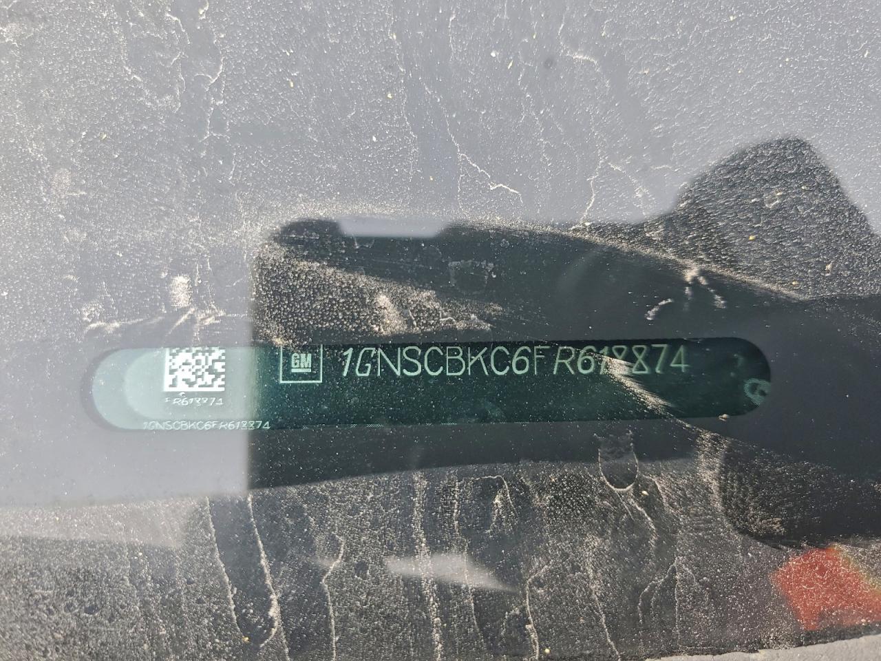 2015 Chevrolet Tahoe C1500 Lt VIN: 1GNSCBKC6FR618874 Lot: 93965335