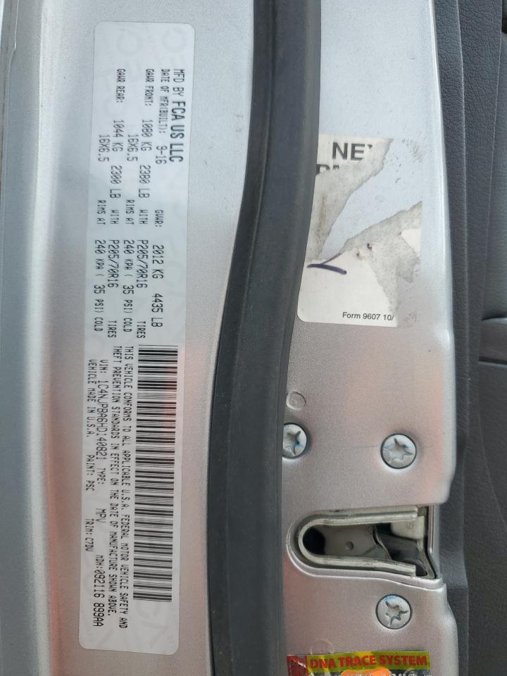 2017 Jeep Patriot Sport VIN: 1C4NJPBA6HD140821 Lot: 91627295