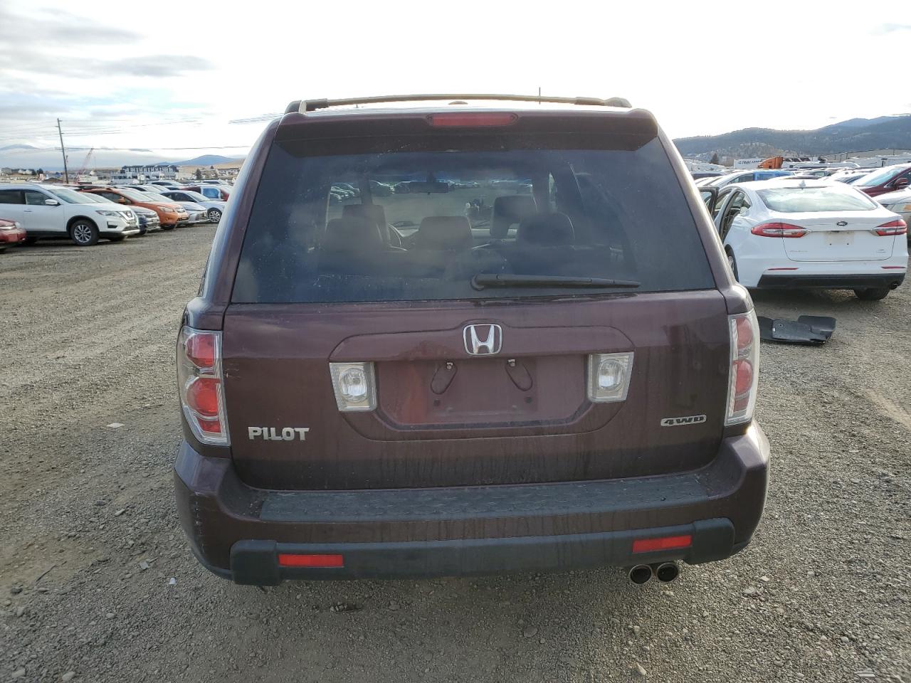2007 Honda Pilot Exl VIN: 2HKYF18587H532147 Lot: 93492705