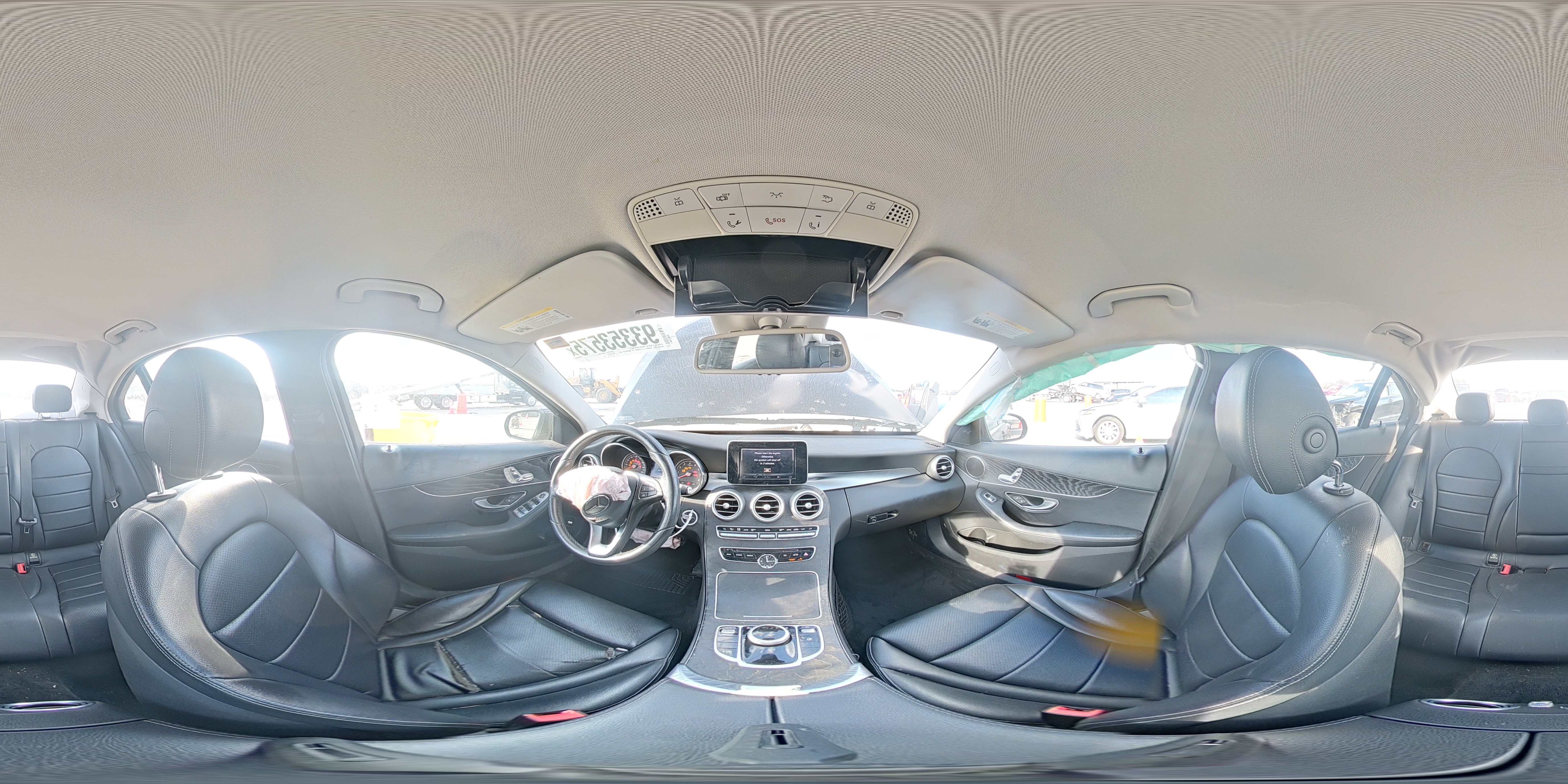 2017 Mercedes-Benz C 300 VIN: 55SWF4JBXHU197139 Lot: 93353575