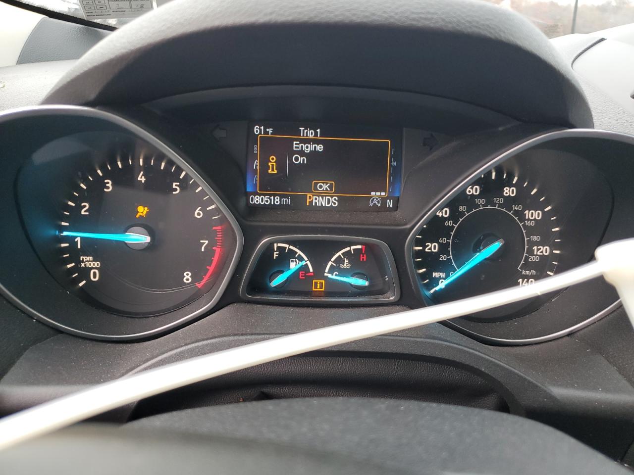 2017 Ford Escape Titanium VIN: 1FMCU9J90HUE65820 Lot: 90631635