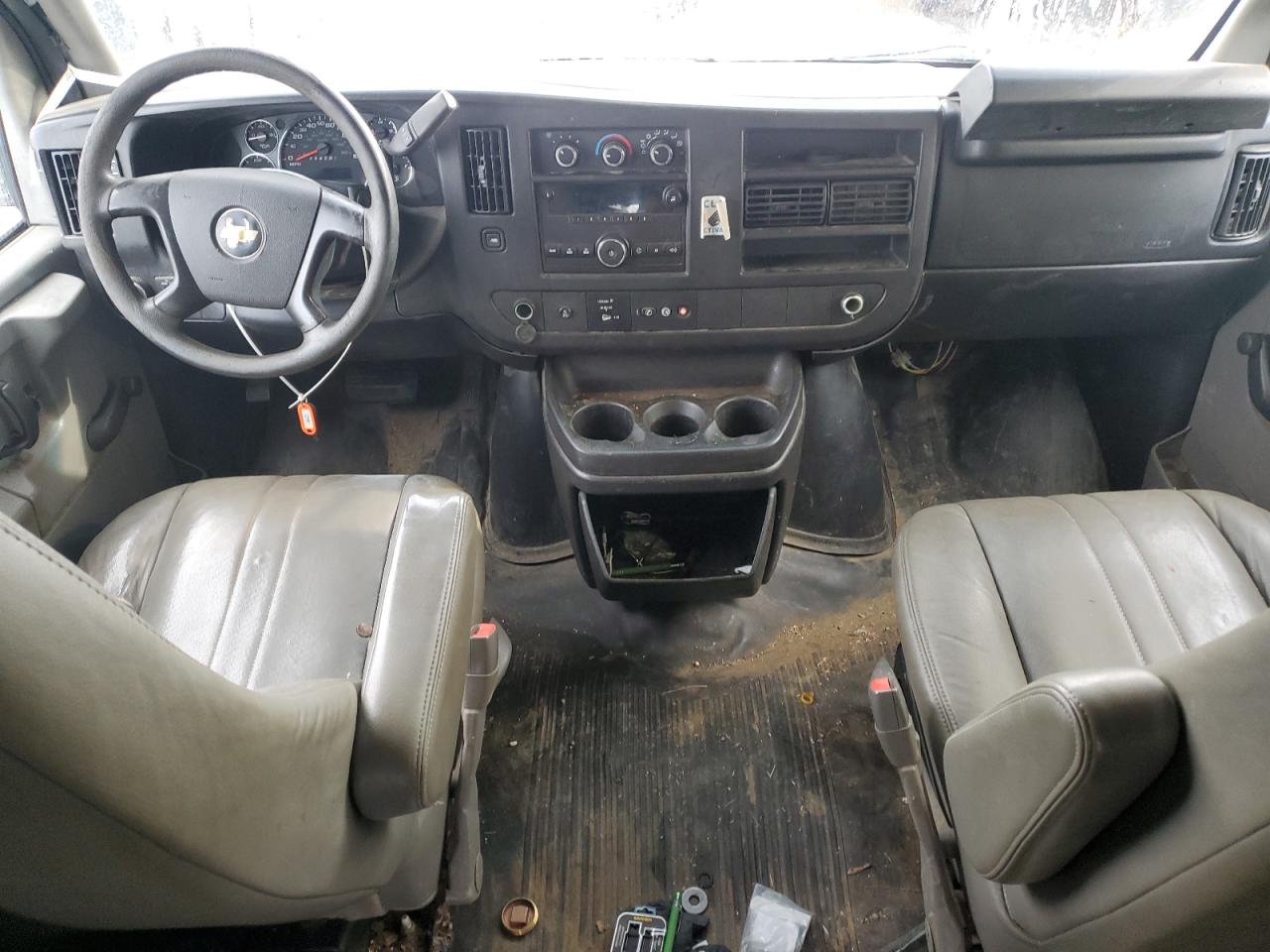 2013 Chevrolet Express Delivery Van VIN: 1GCWGFFA0D1117814 Lot: 91435725