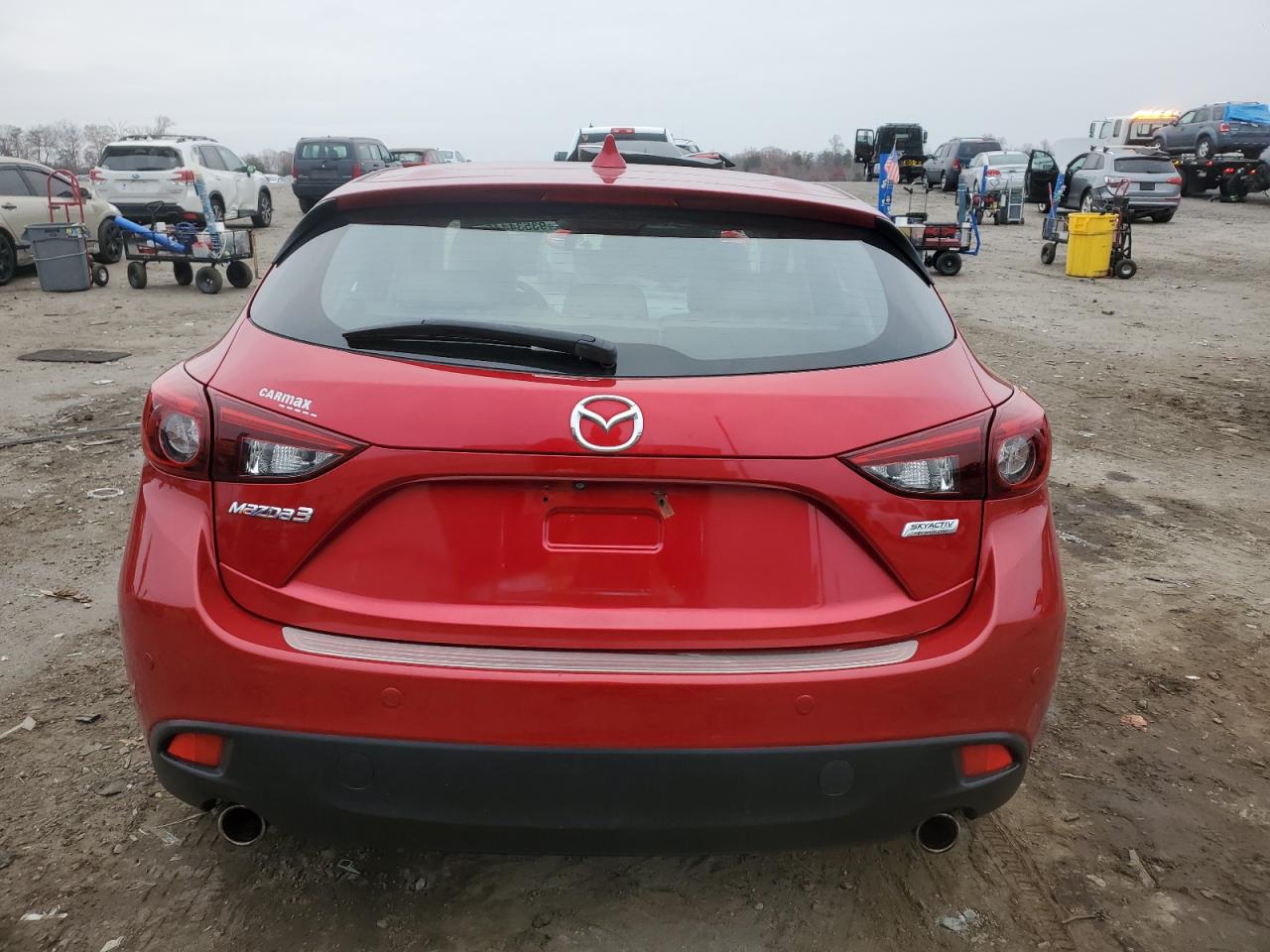 2014 Mazda 3 Grand Touring VIN: JM1BM1M37E1204836 Lot: 93534445