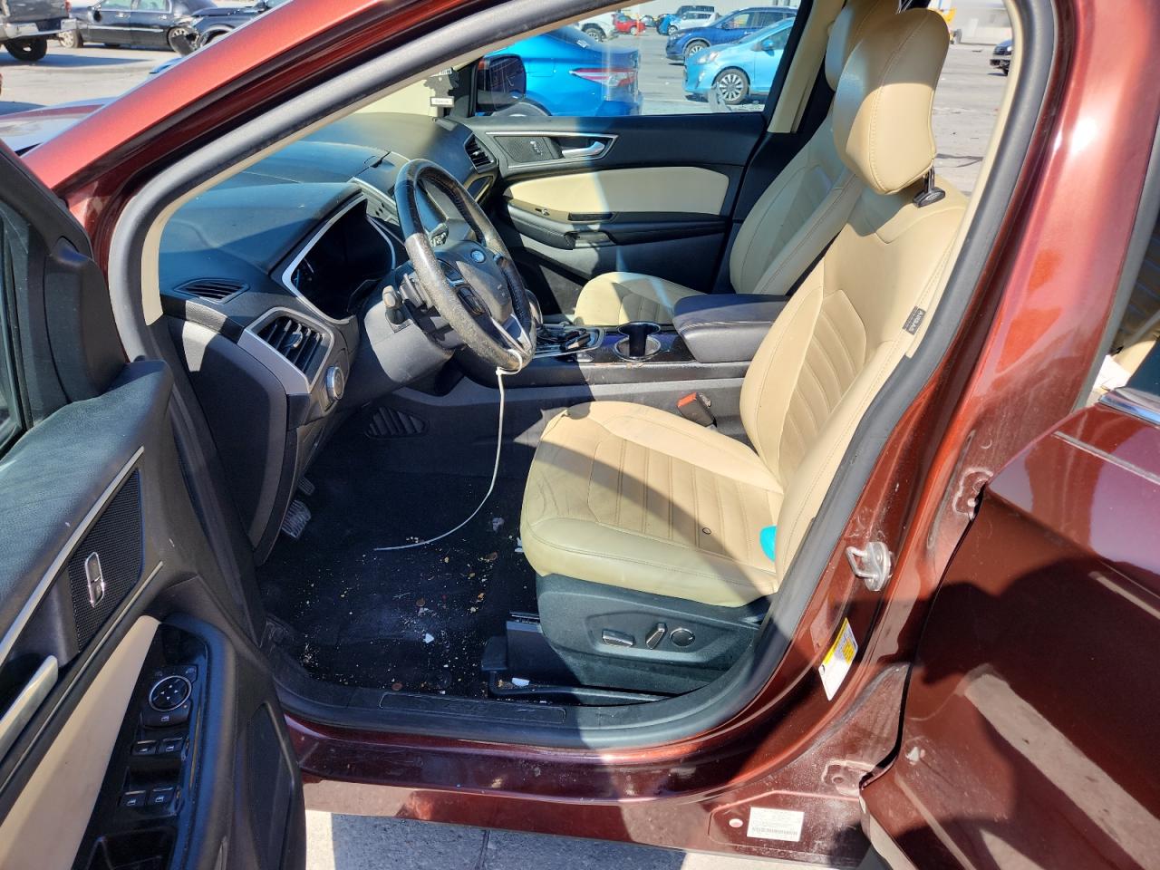 2015 Ford Edge Sel VIN: 2FMTK4J84FBB77897 Lot: 91437145