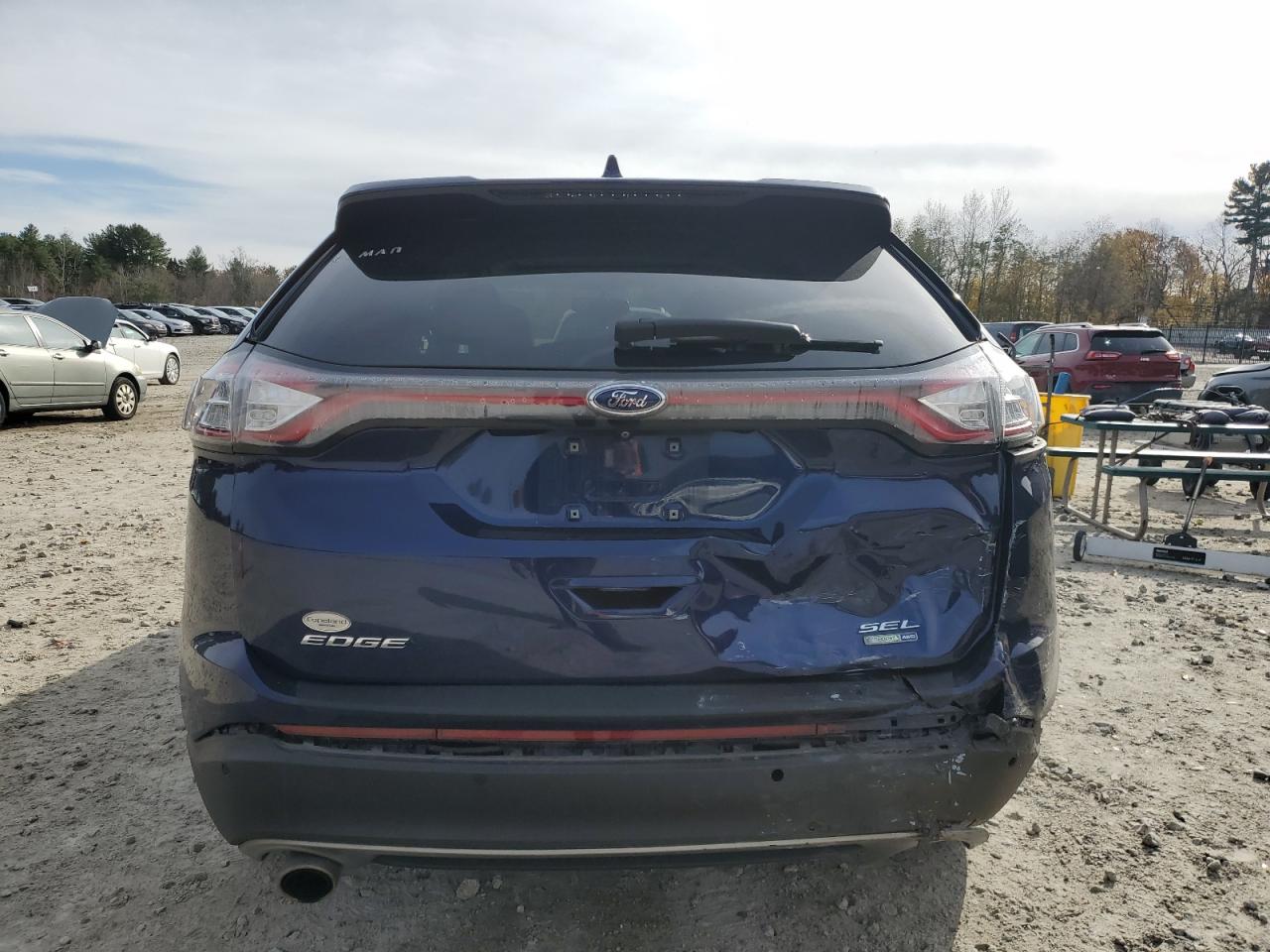 2016 Ford Edge Sel VIN: 2FMPK4J9XGBC39279 Lot: 91811325