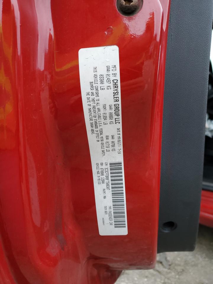 2015 Fiat 500 Sport VIN: 3C3CFFBR8FT508307 Lot: 93461845