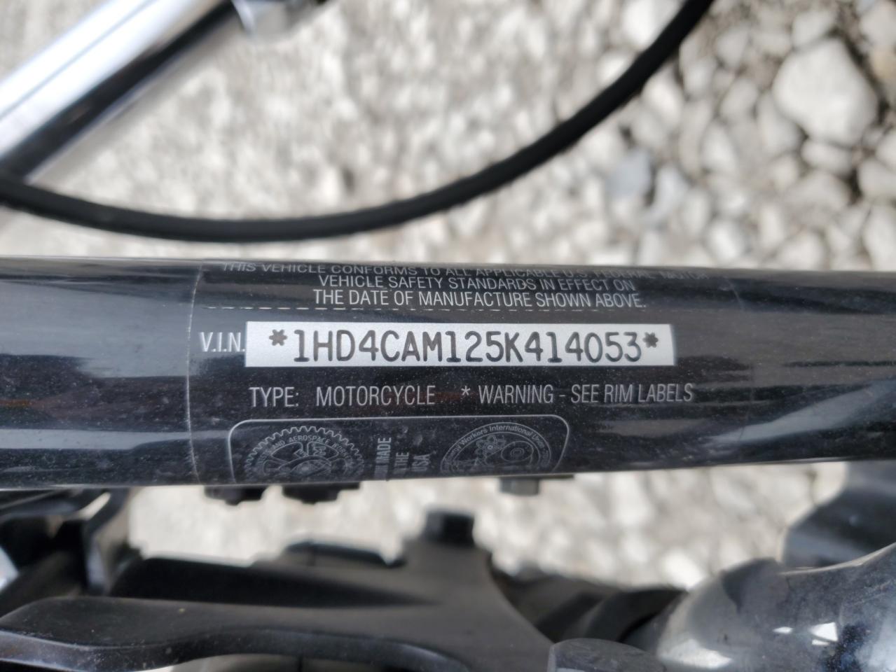 2005 Harley-Davidson Xl883 VIN: 1HD4CAM125K414053 Lot: 90822635