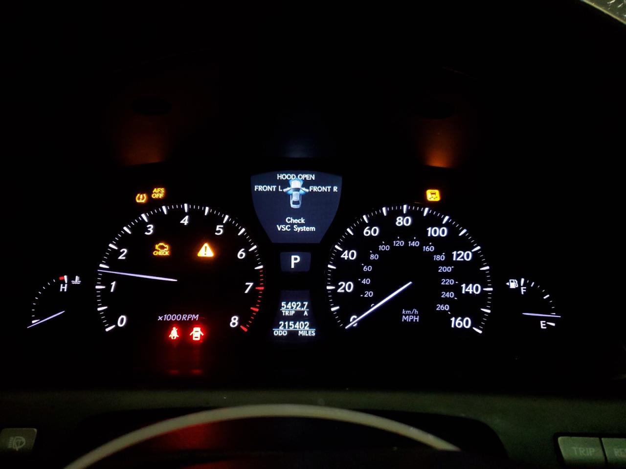 2007 Lexus Ls 460 VIN: JTHBL46F475020282 Lot: 92644085