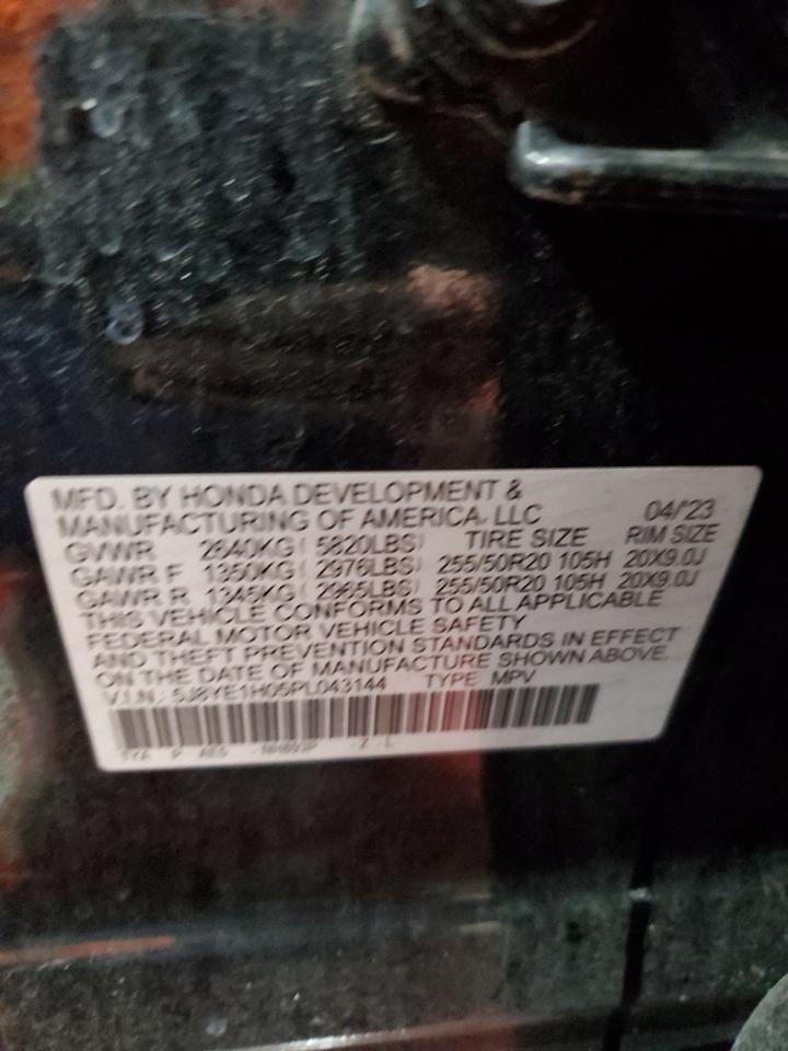 2023 Acura Mdx A-Spec VIN: 5J8YE1H05PL043144 Lot: 90385475