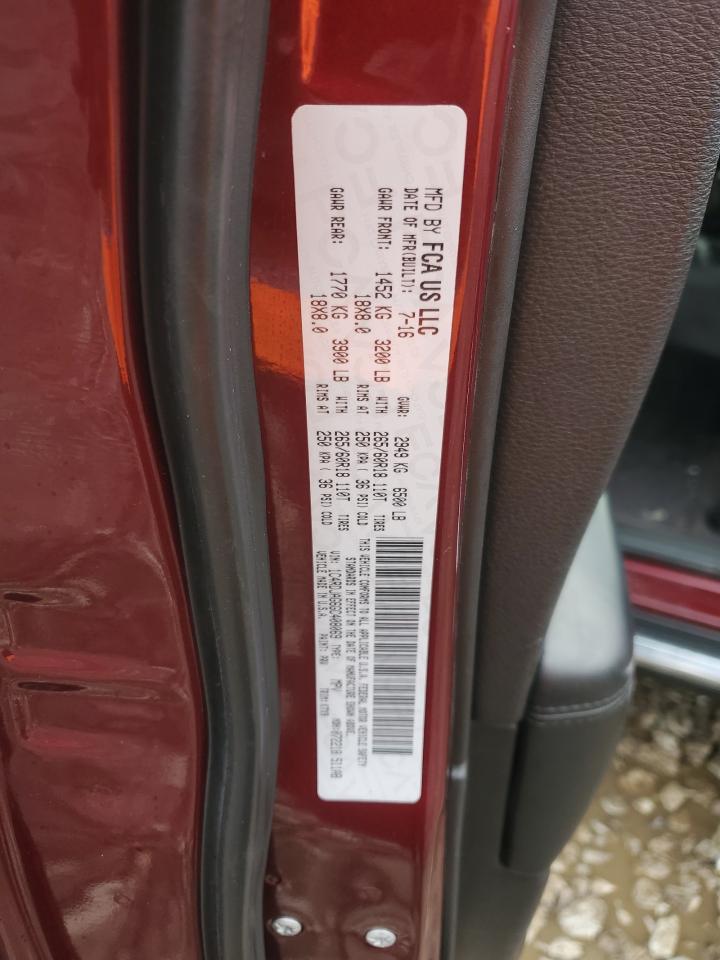 2016 Dodge Durango Sxt VIN: 1C4RDJAG6GC408069 Lot: 93226215