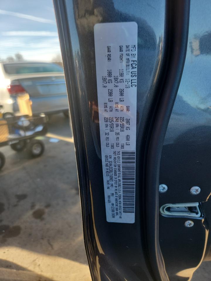 2020 Jeep Compass Limited VIN: 3C4NJDCB8LT169021 Lot: 93064055