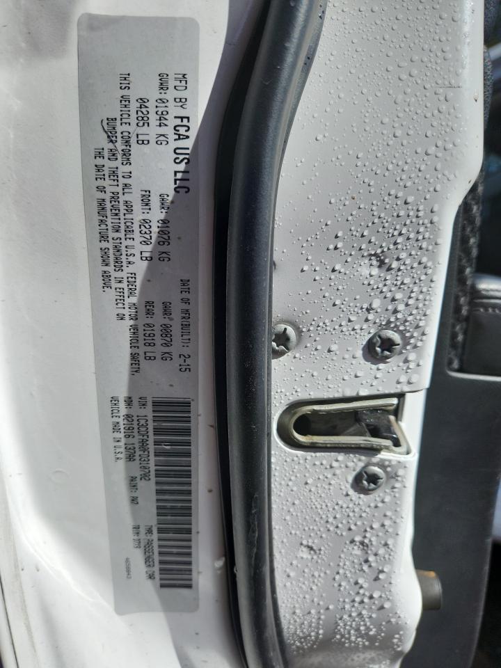 2015 Dodge Dart Se VIN: 1C3CDFAA0FD310702 Lot: 91323345